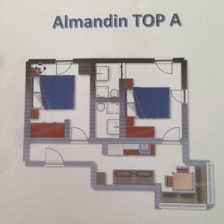Almandin Apartments 이스크글 객실 사진