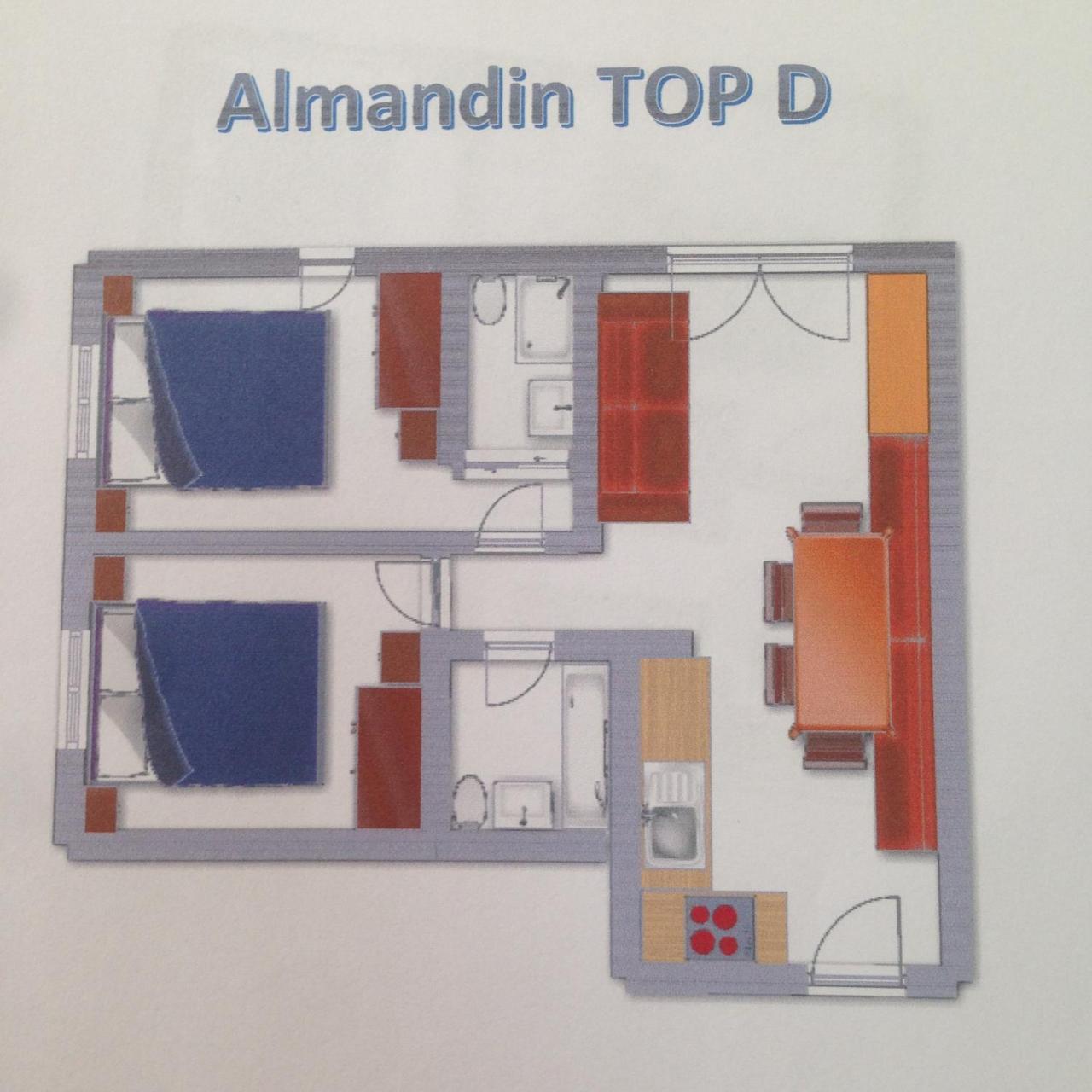 Almandin Apartments 이스크글 외부 사진